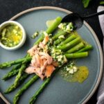 Asparagus and Hot Smoked Salmon Salad