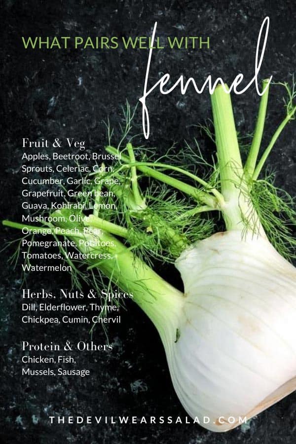 What Goes Well with Fennel