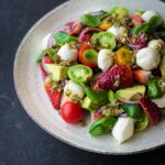 Bocconcini Salad with Caper Vinaigrette