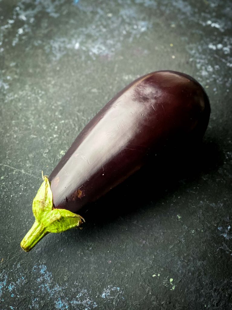 Whole globe eggplant