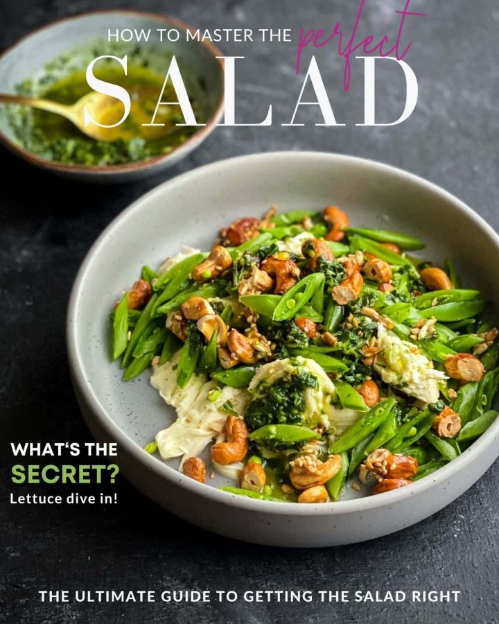 How to Make a Salad text overlay