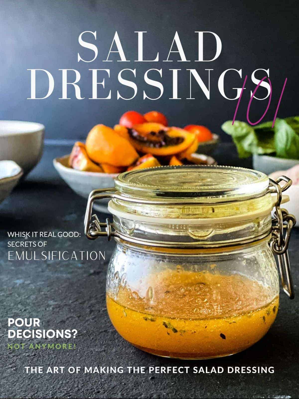 How to Make Salad Dressing text overlay